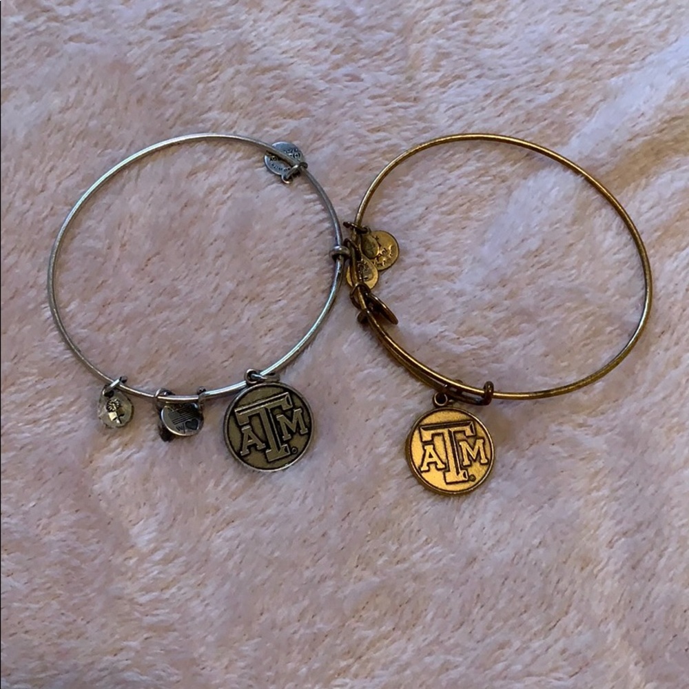 Alex and Ani Texas A&M Bracelets